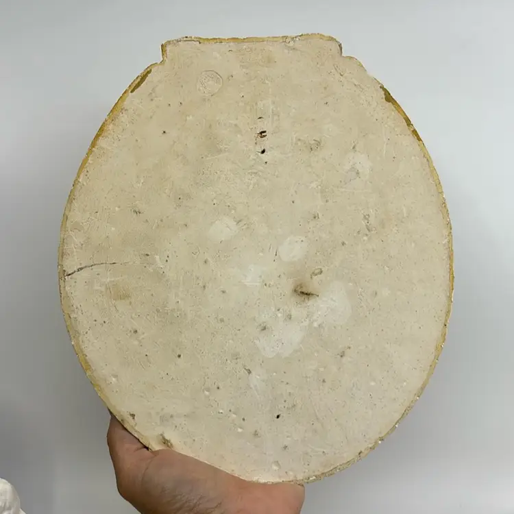 Vintage Kitsch Humorous Chalkware Bathroom Decor 9.5x8.5