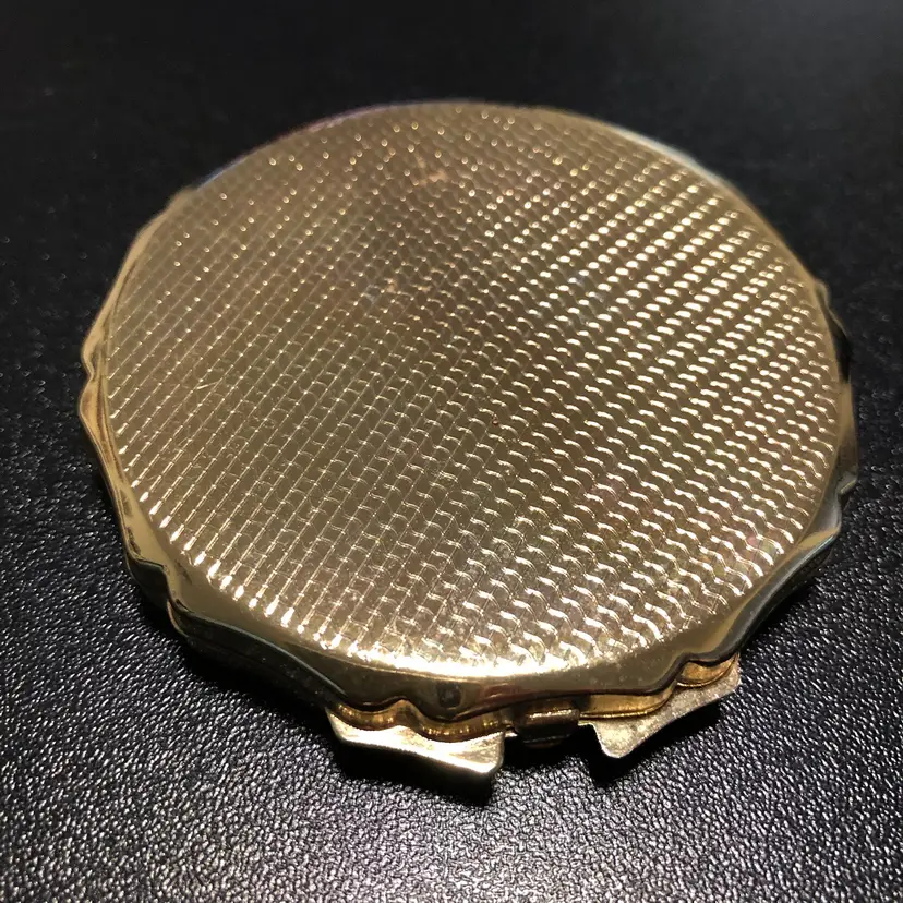 Vintage “Convertible” Compact for Solid Makeup