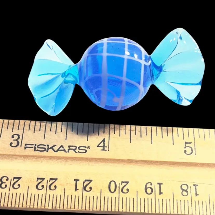 Vintage Unknown Artist Handblown Glass Candy Under 3β