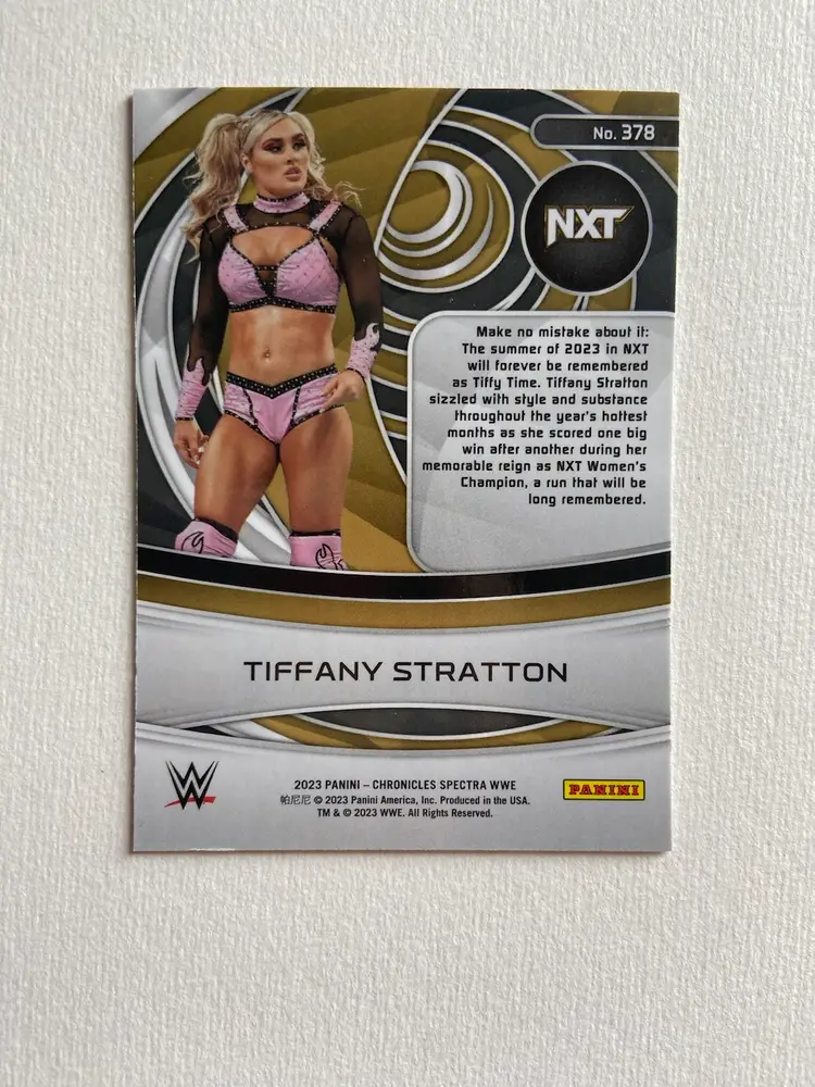 Tiffany Stratton Spectra