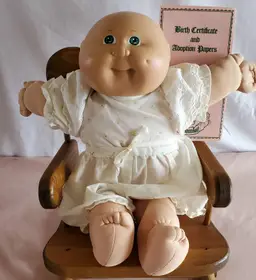1984 Cabbage Patch Kid Preemie Jocelyn Marla (with birth cert)