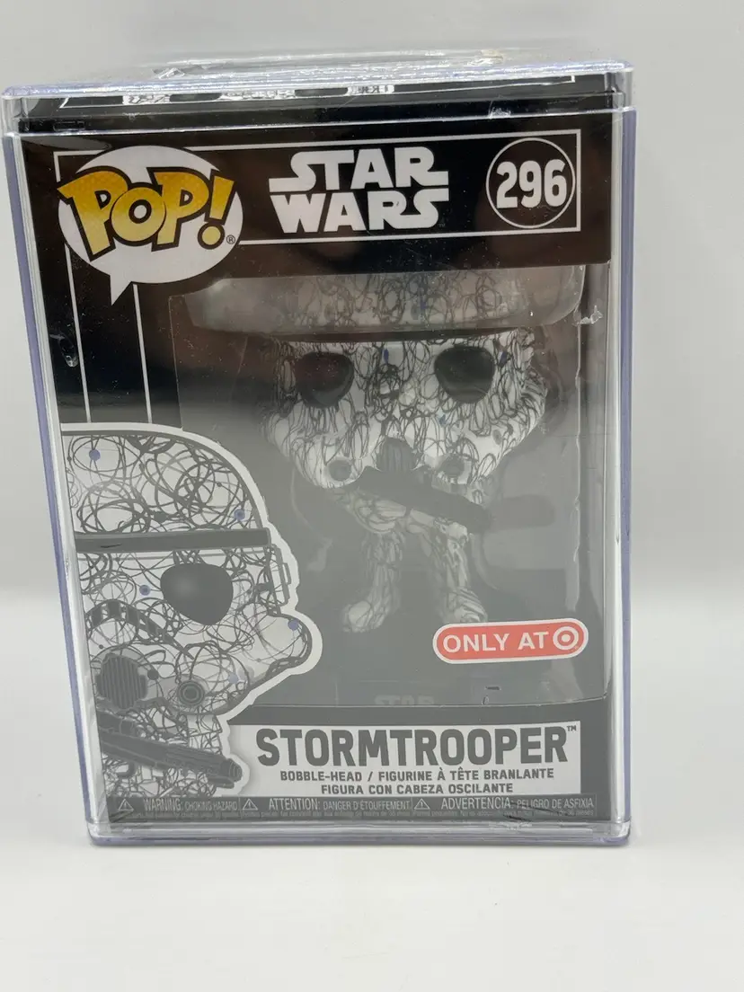 Funko Pop! Vinyl: Star Wars - Stormtrooper #296 - Target - Hard Stack Sealed