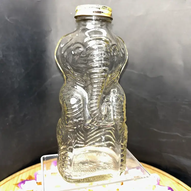 Vintage (1953) Grapette Products Beverage Syrup Jar-Grape Flavor