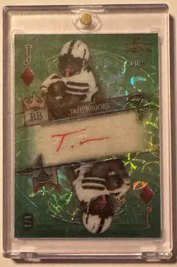 Tahj Brooks 1/1 Auto