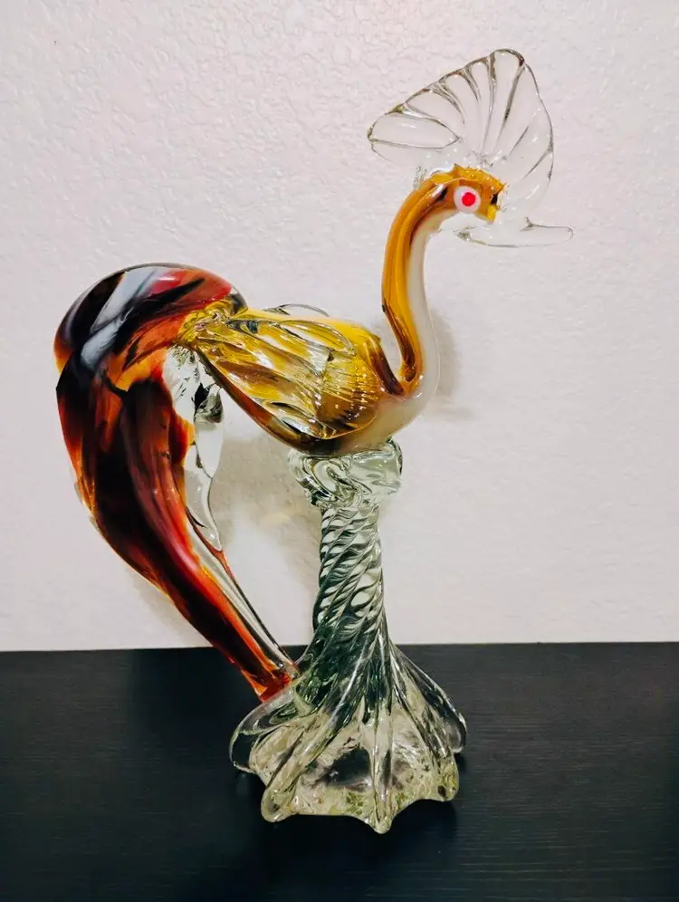 Glass Rooster