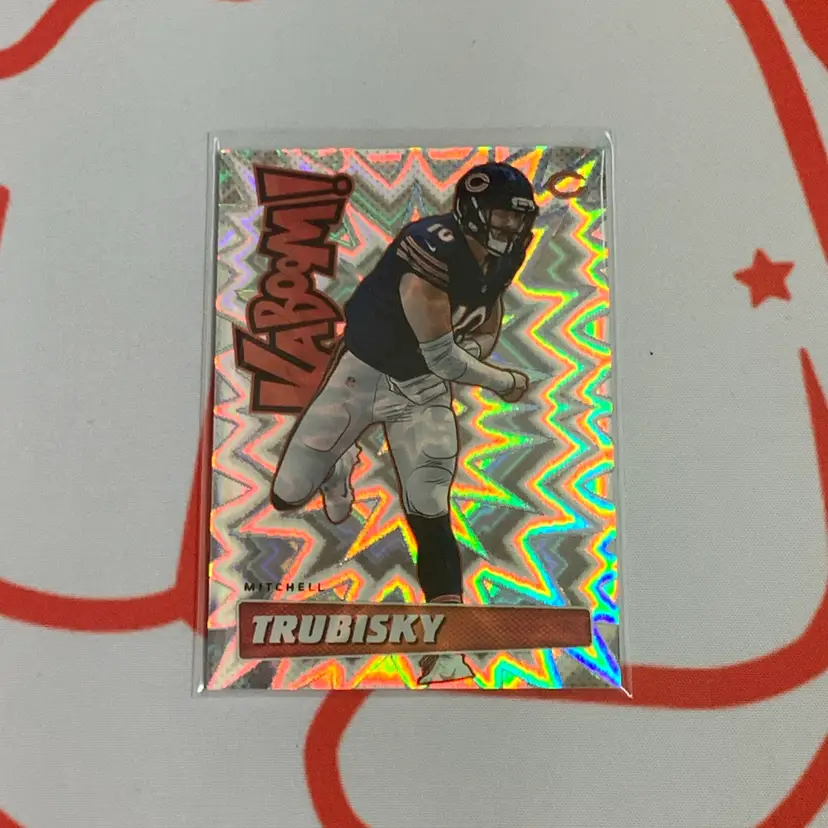 2019 Panini Absolute Mitchell Trubisky KABOOM!