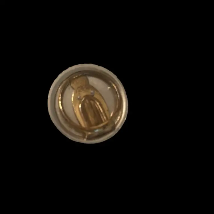 Vintage Iridescent Scarf Clip From Western Germany