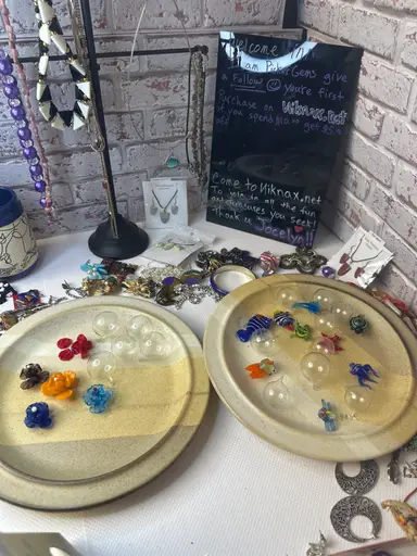 Some Floating Fish And Jewelry 