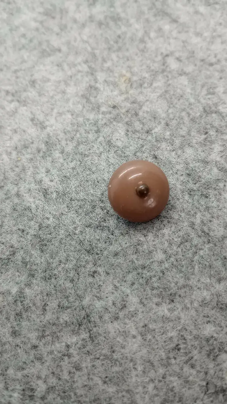 Vintage Dome Shaped Plastic Buttons, Lot of 10