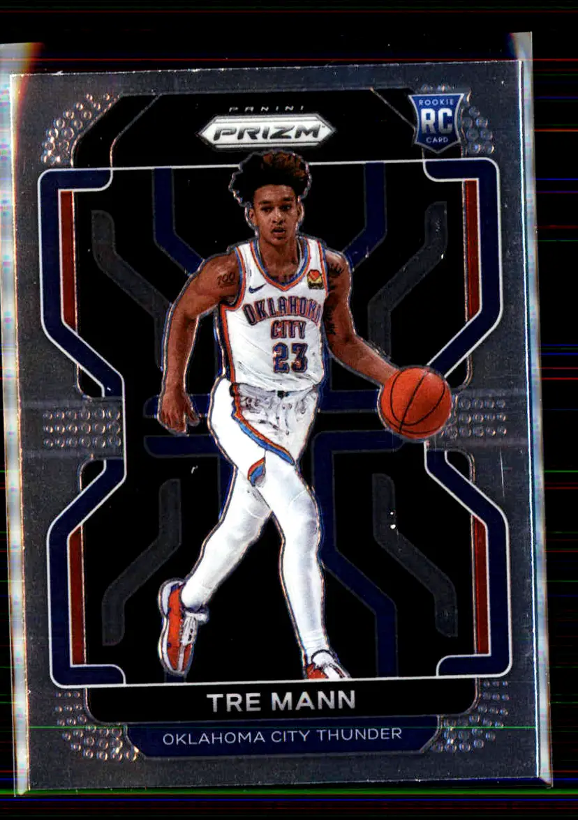 Tre Mann 2021-22 Panini Prizm #274 - Oklahoma City Thunder - (136-185)