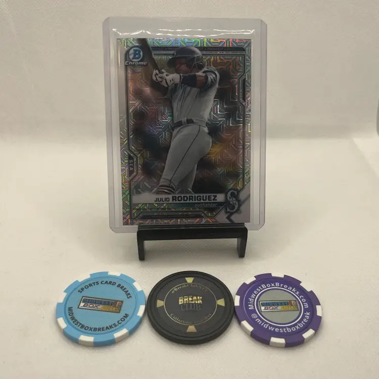 Julio Rodriguez 2021 Bowman Mojo Seattle Mariners