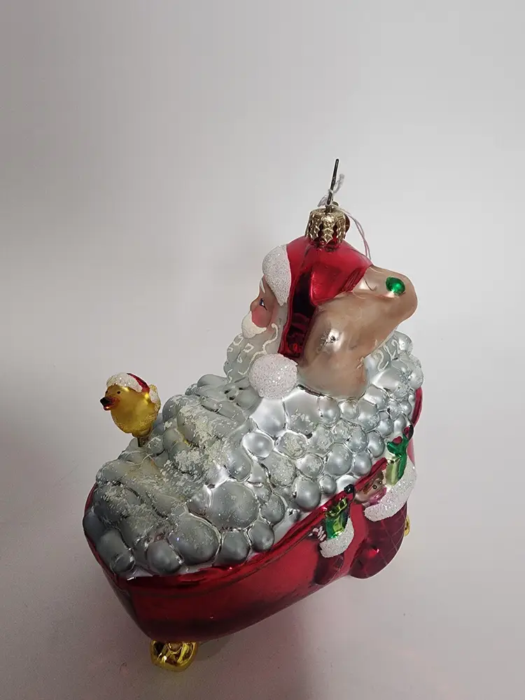 Vtg Christopher Radko Christmas Ornament 1999 Twas The Night After Christmas