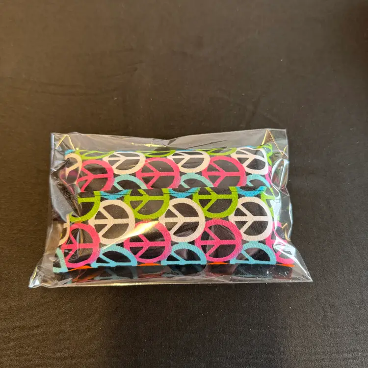 Personal Tissue Holder - Rainbow Peace