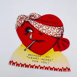 Heartsick Vintage Valentine By A-Meri-Card