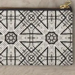 Concrete Kaleidoscope - Zip Pouch 10x6"