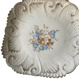 Porcelain Square Platter From Late 1800’s