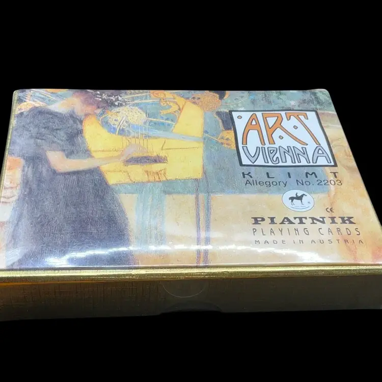 Art Vienna Klimt Austria Playing Card Set Sealed Klimt Art Vienna Playing Cards