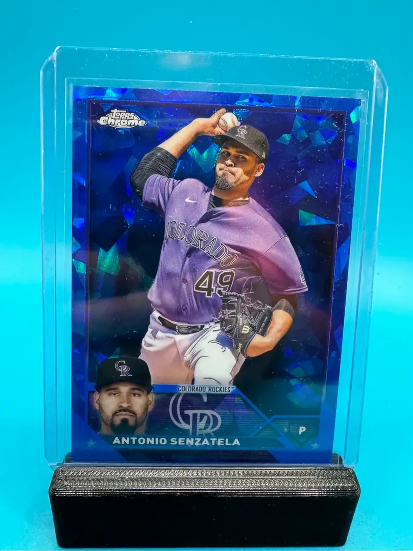 Antonio Senzatela Topps Chrome Sapphire Colorado Rockies