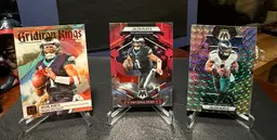 Jalen Hurts 2023 Mosaic National Pride #252 Mosaic Prizm 192 Gridiron Kings GK14