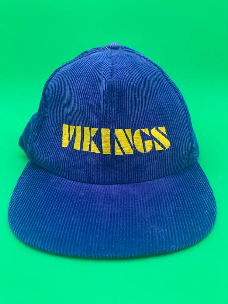 NFL Minnesota Vikings Vintage Purple Corduroy Snapback Hat