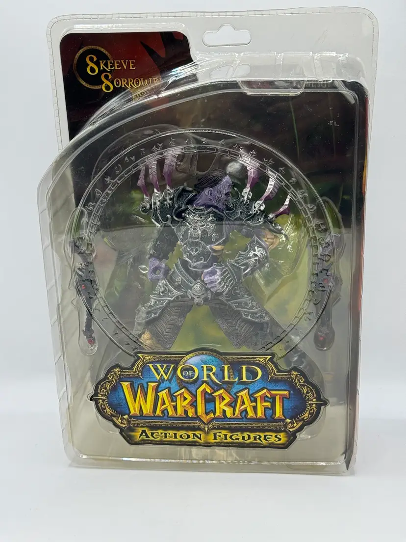 DC Unlimited World of Warcraft Figure - SKEEVE SORROWBLADE - Series 3 - SEALED