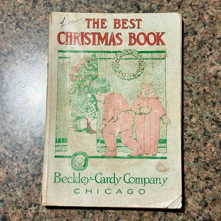 Vintage Softcover Edition The Best Christmas Book Plays, Songs, Tableaux Etc (1942) (KK)