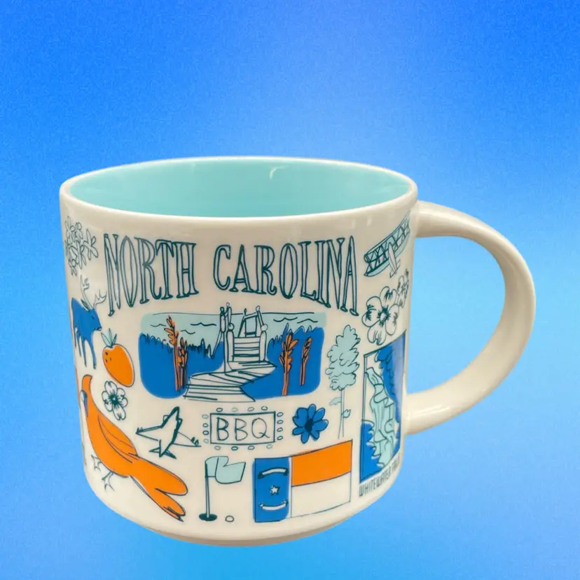 Starbucks Been There Series Across The Globe North Carolina Mug