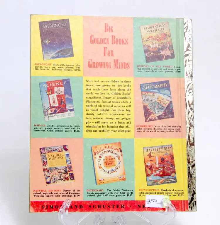 Little Golden Book A Child's Garden of Verses 1st Ed. 289 1957 Simon & Schuster