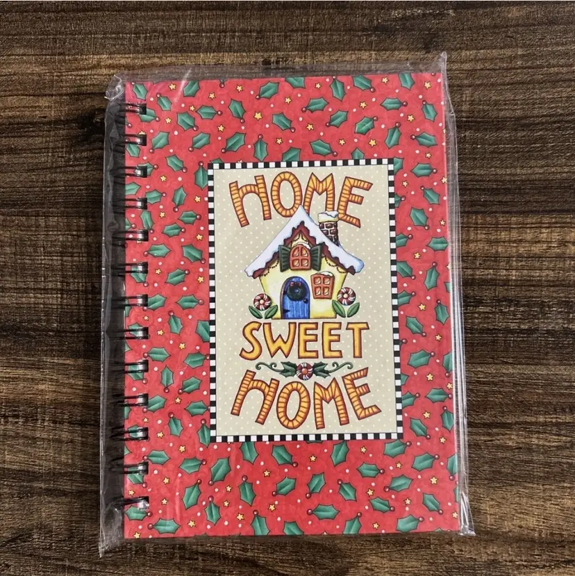 Mary Engelbreit Home Sweet Home Journal Spiral Notebook NWT