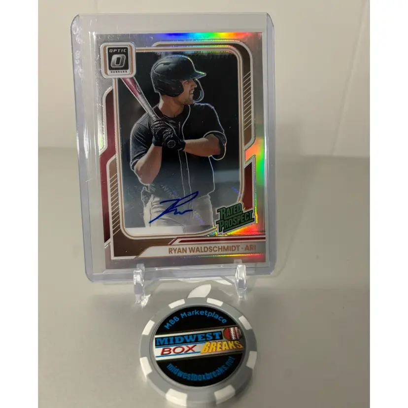 Ryan Waldschmidt - 2026 Donruss Optic Auto - Arizona Diamondbacks