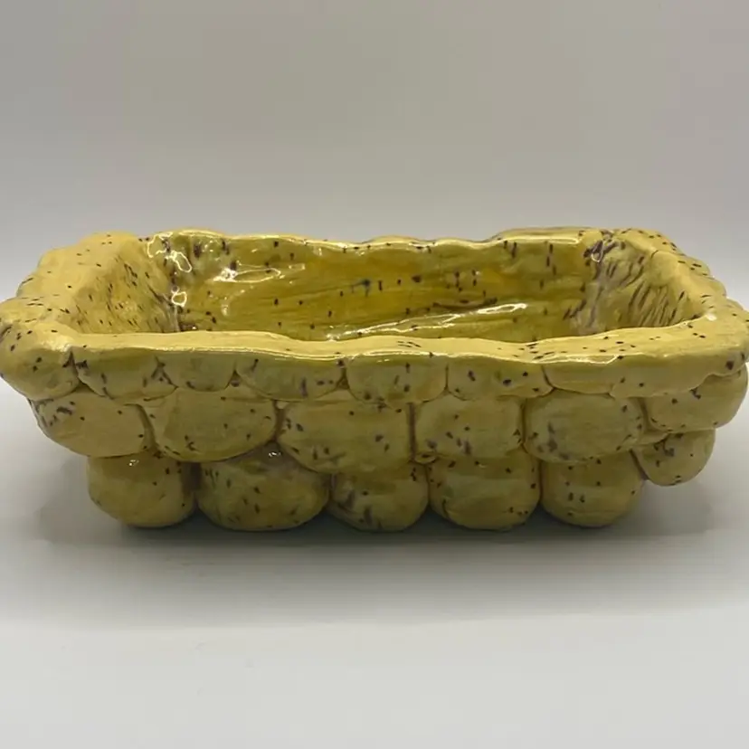 Mystery Pottery Planter, 6 3/4” Long X 5” Wide