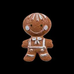 #30 - 1972 Avon Gingerbread Man Plastic Perfume Brooch