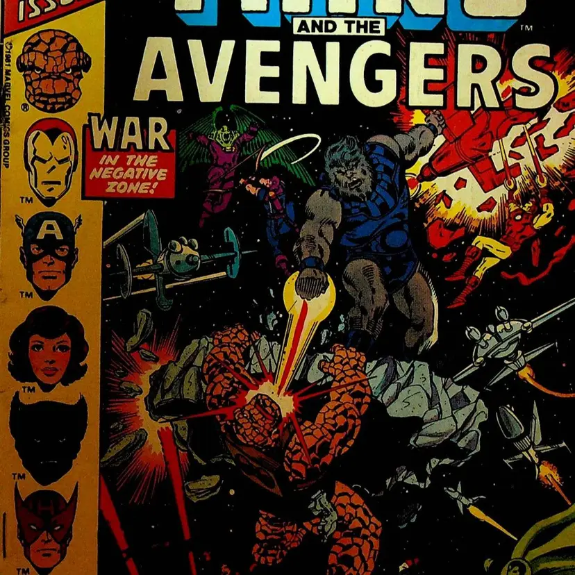 Marvel Two-in-One 75 Thing and the Avengers