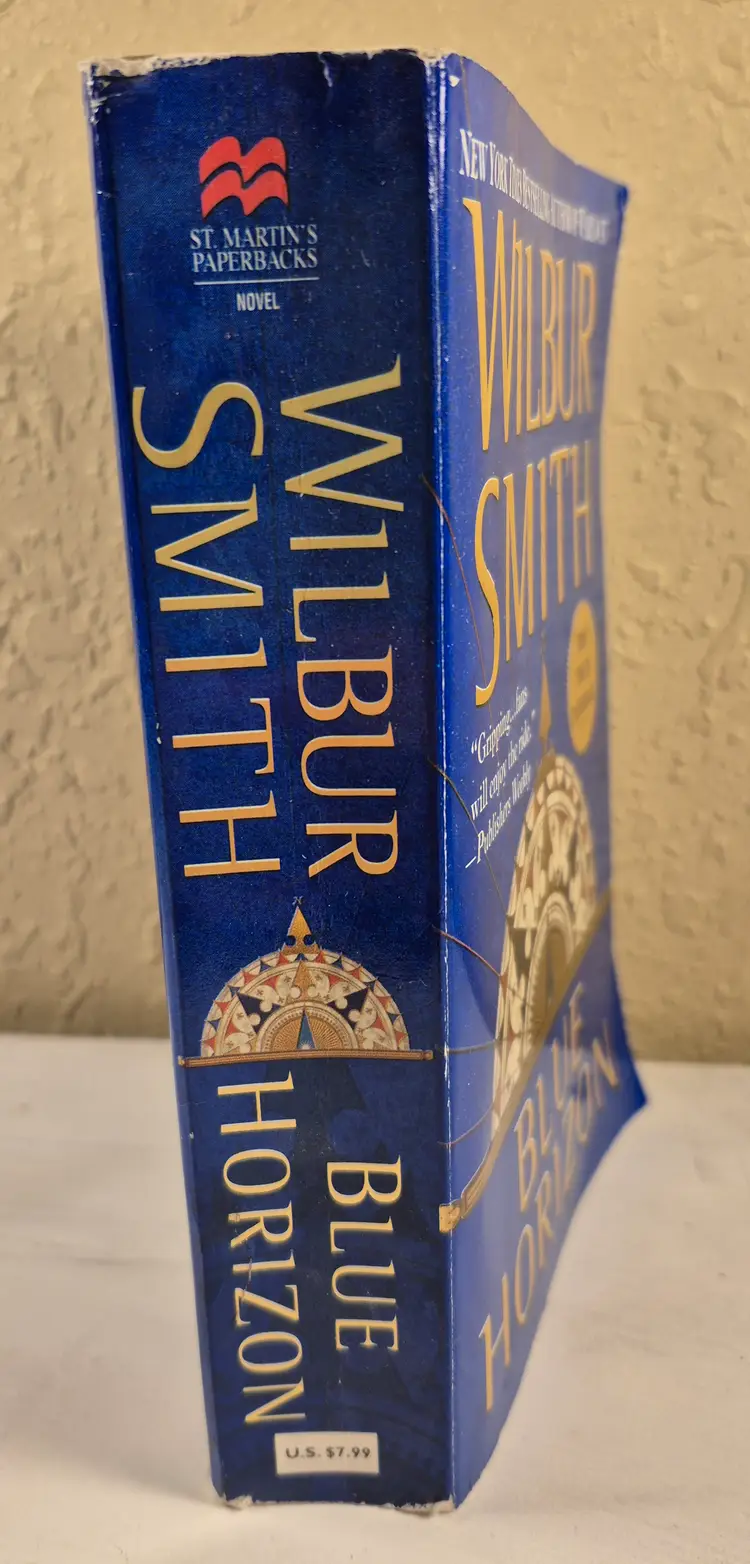 Wilbur Smith Blue Horizon Paperback Book