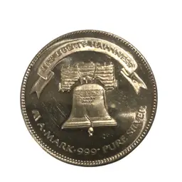 1983 Life Liberty Happiness 1oz .999 Silver Round