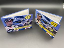 NASCAR #48 Jimmie Johnson Pair of 4"x6" Photo Books - 2003 Martin Designs