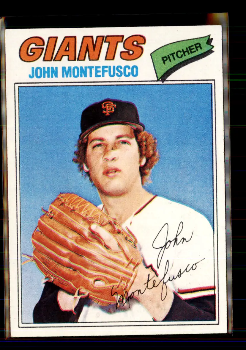 John Montefusco 1977 Topps #370 - (144) - San Francisco Giants