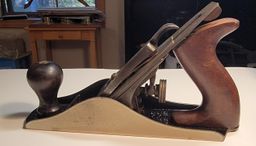 Stanley #4 Type 11 Plane Corrugated Sole V Logo Iron Great Wood Tuned Sharp