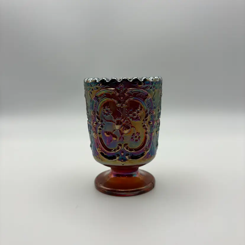 Fenton Amberina Toothpick Holder
