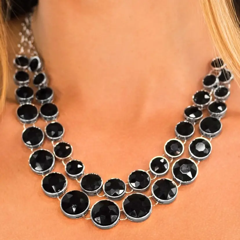 Midnight Onyx Statement Necklace