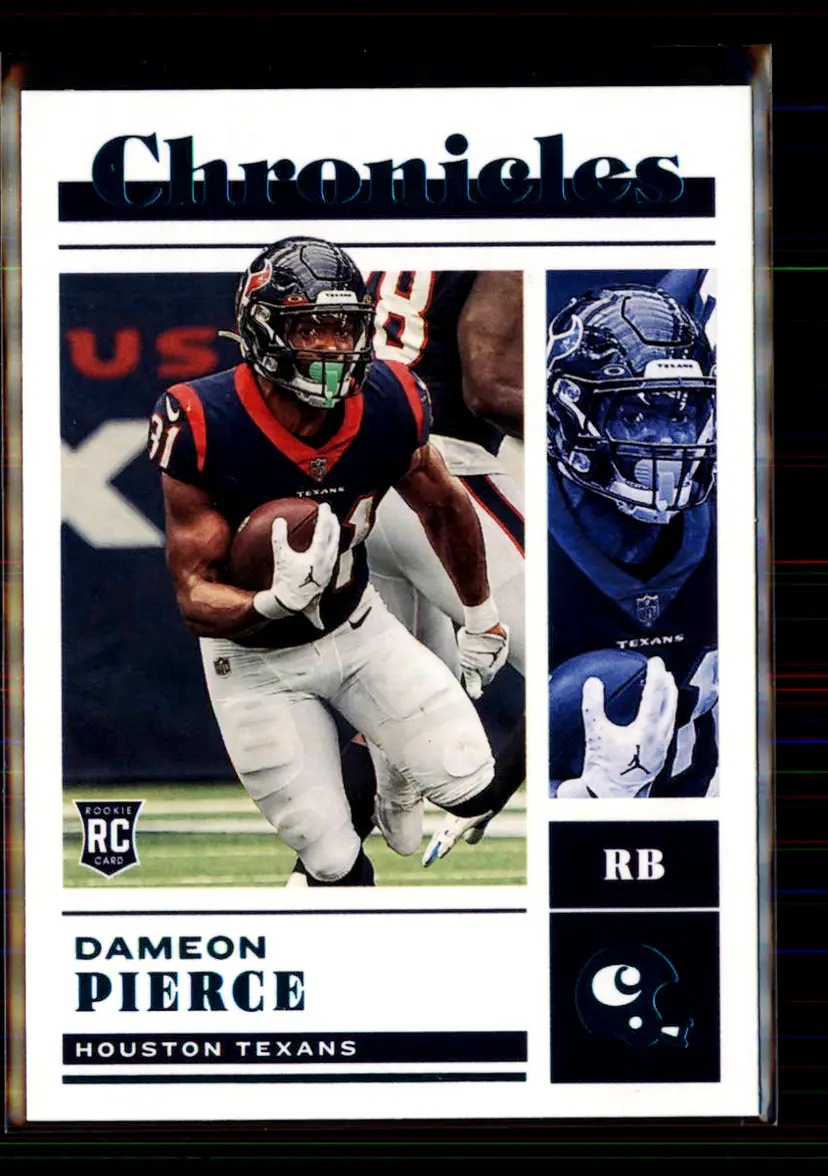Dameon Pierce 2022 Panini Chronicles Teal #35 - (113) - Houston Texans