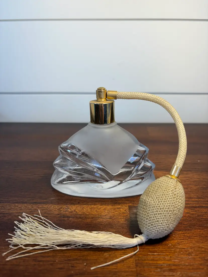 Vintage Crystal Perfume Atomizer