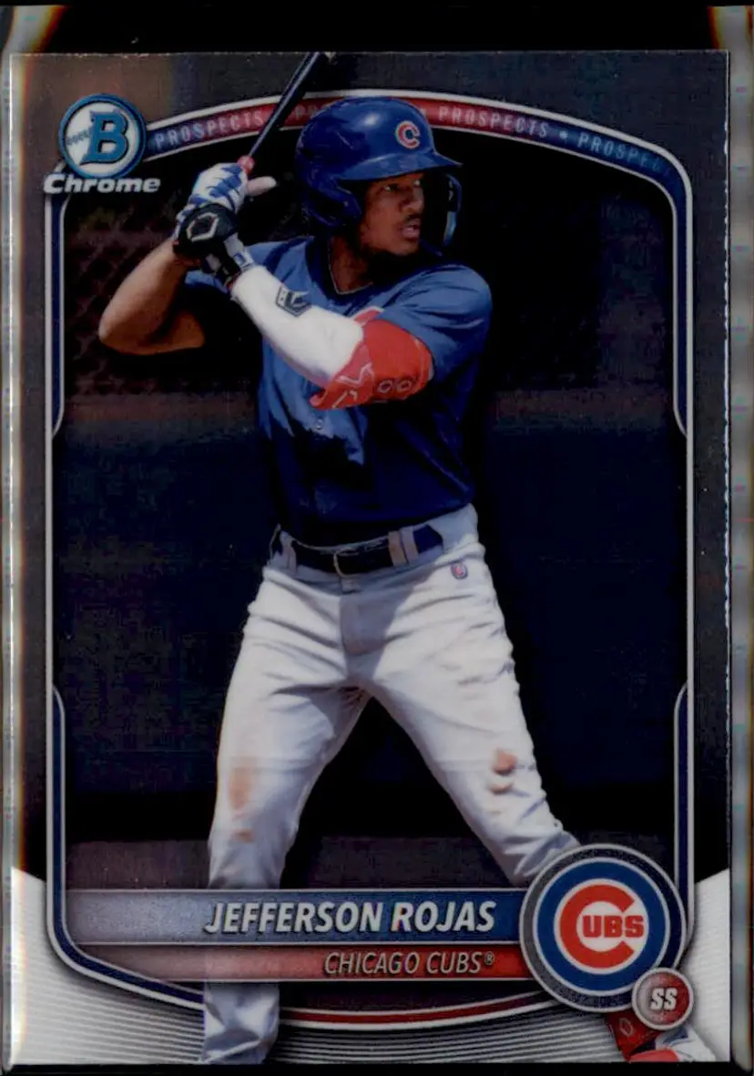 2025 Bowman Draft #BDC-75 Jefferson Rojas Chrome - (138) - Chicago Cubs
