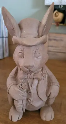 Vintage Rabbit with Top Hat c.1993