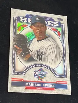 Mariano Rivera 2014 Topps Chrome Update Mega Box World Series Heroes #WSC-8 New York Yankees