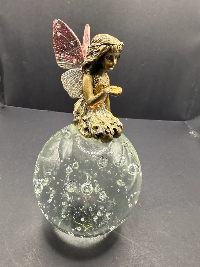 Faerie On Crystal Asking Her Forest Friends To Join Her! 5.5”
