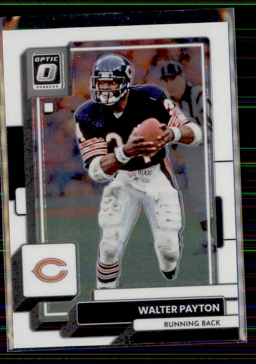 Walter Payton 2022 Donruss Optic #38 - Chicago Bears - (130-90)