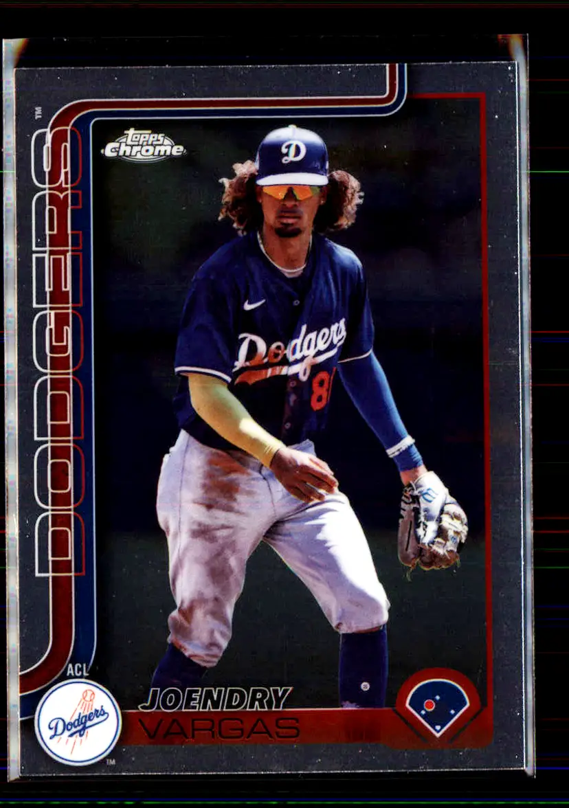 Joendry Vargas 2025 Topps Pro Debut Chrome #PDC-47 - (135) - Los Angeles Dodgers