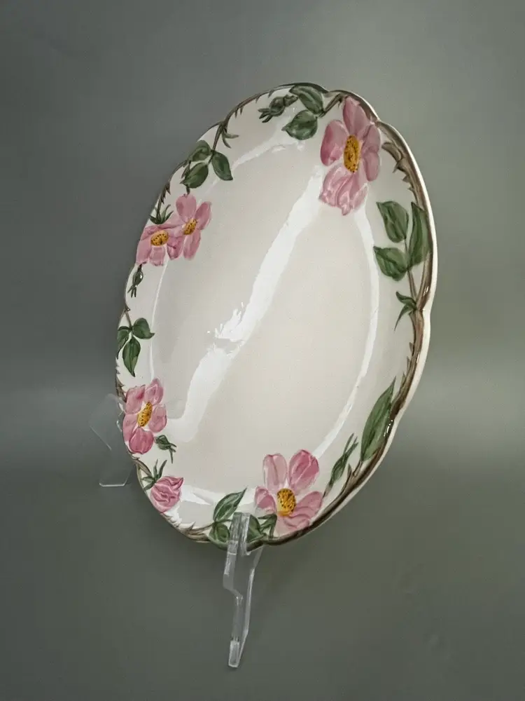 Vintage 1947-1949’s Franciscan Desert Rose 11.5” Chop Plate Serving Platter