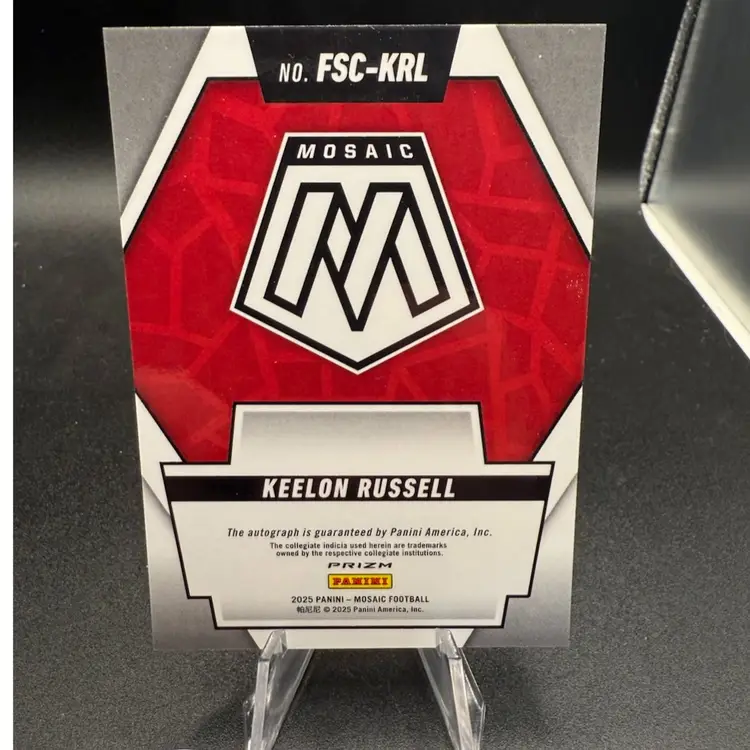 Keelon Russell NIL Auto 2025 Mosaic Alabama